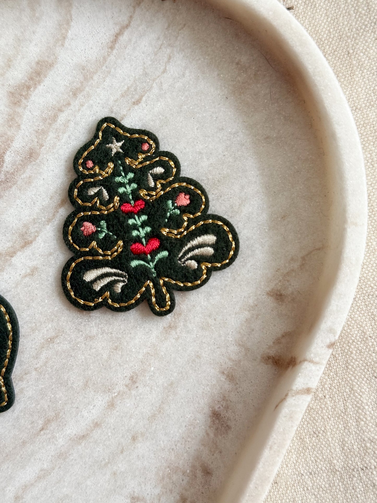 Nordic Festive Iron On Patch