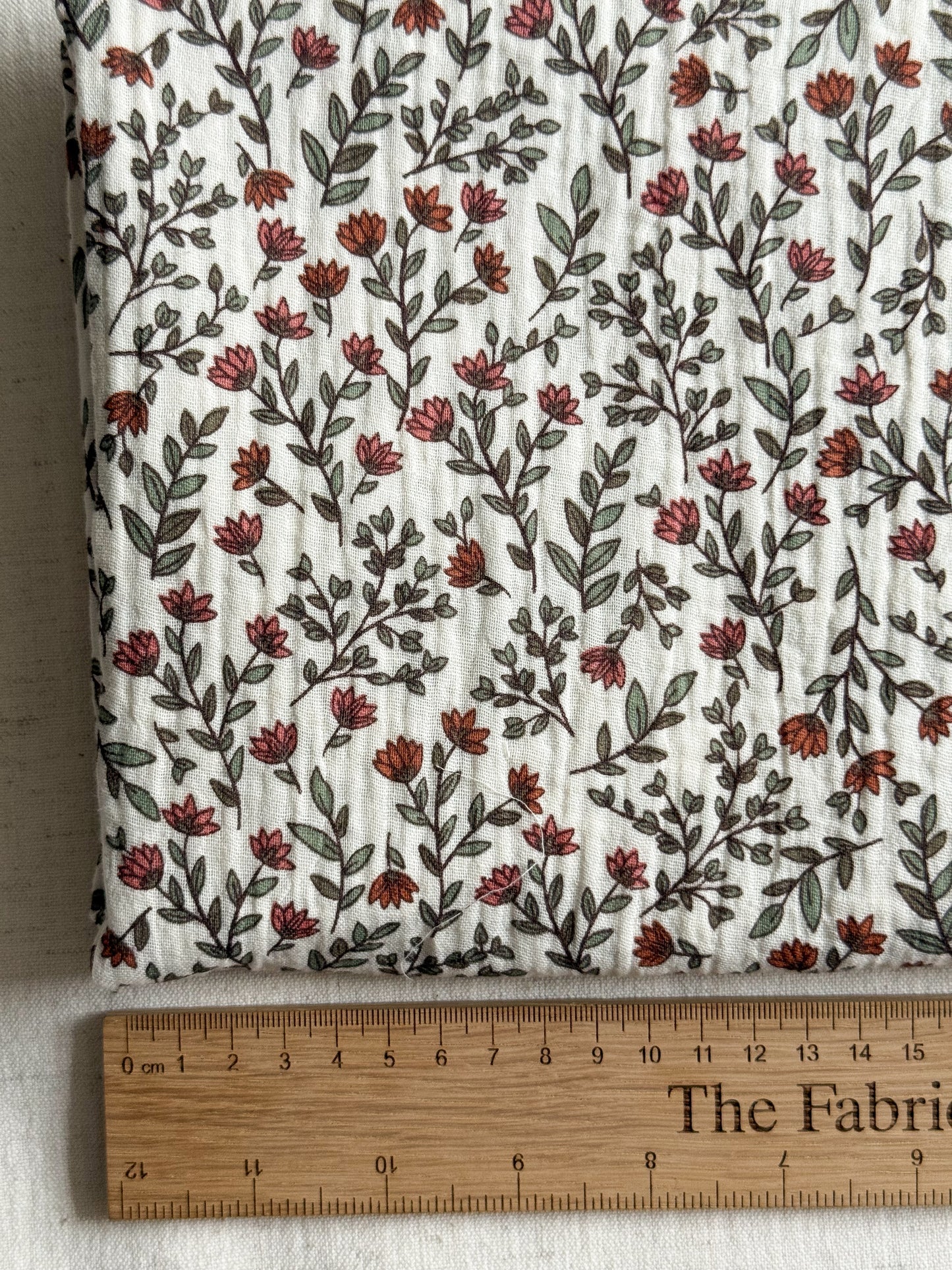 Double Gauze Fabric - Foliage