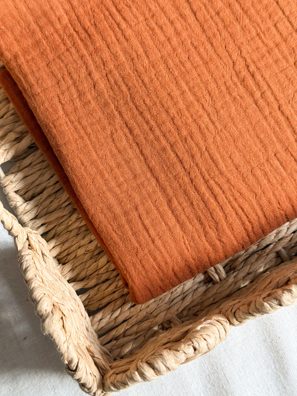 Double Gauze Fabric - Gingerbread