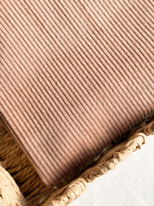 Cotton Corduroy Fabric - Praline