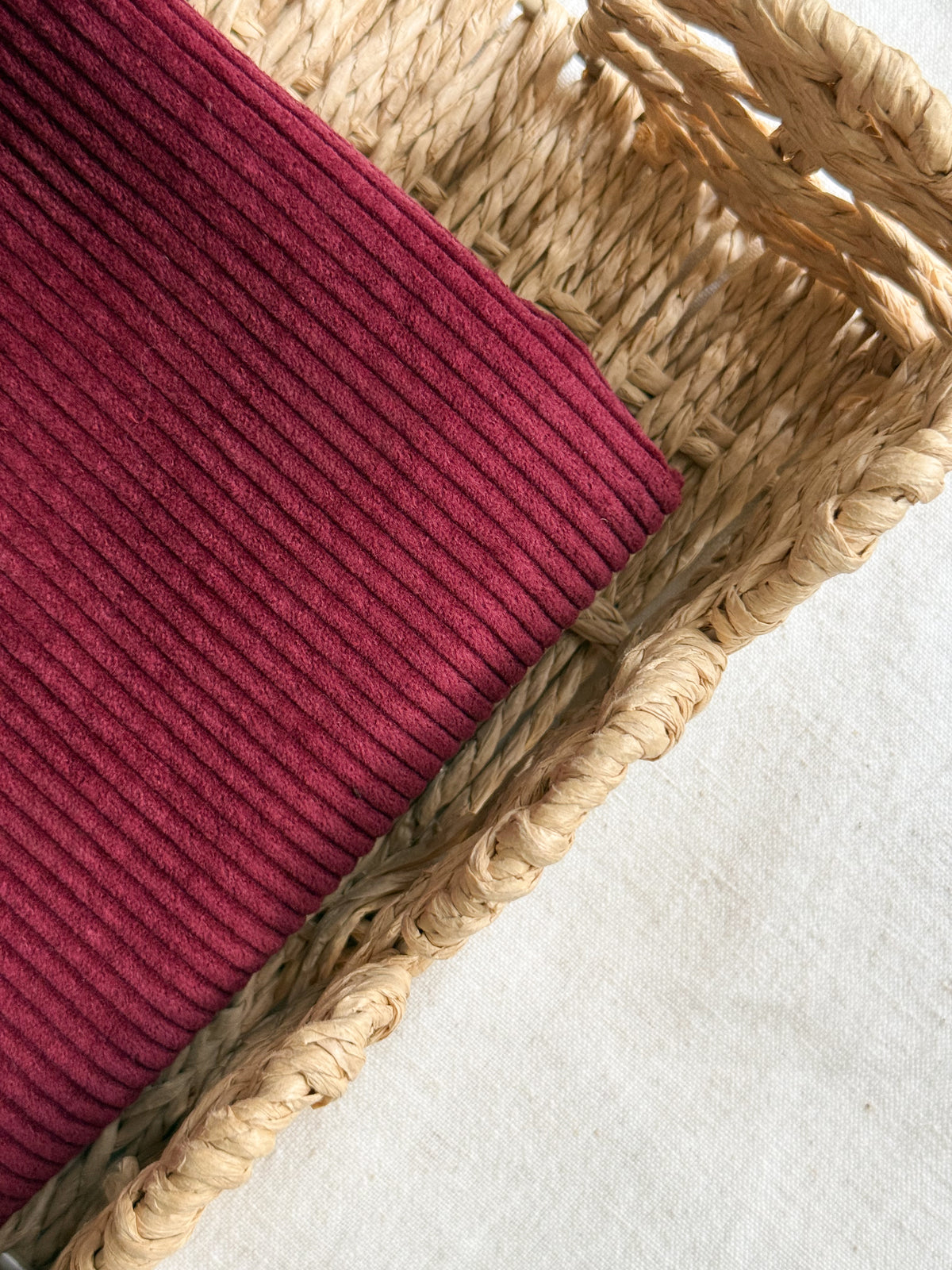 Cotton Corduroy Fabric - Bordeaux