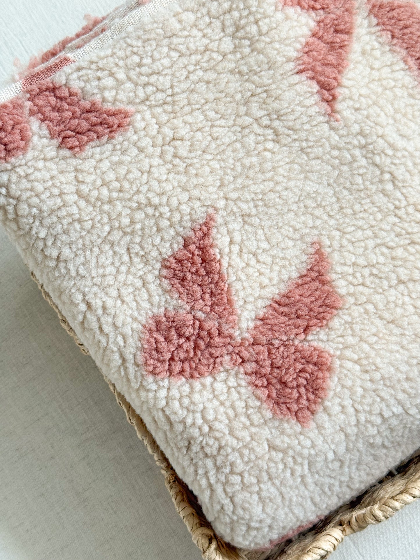 Soft Teddy Fabric - Bows