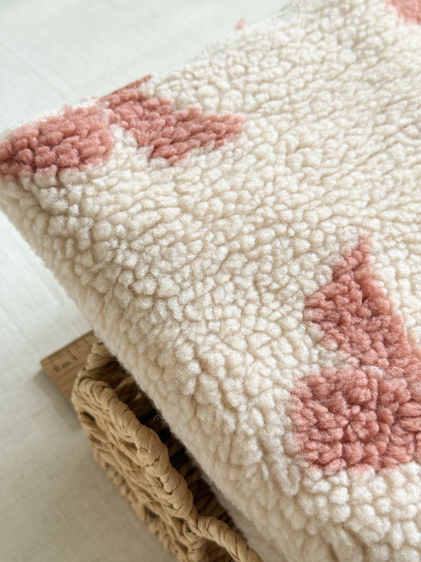 Soft Teddy Fabric - Bows