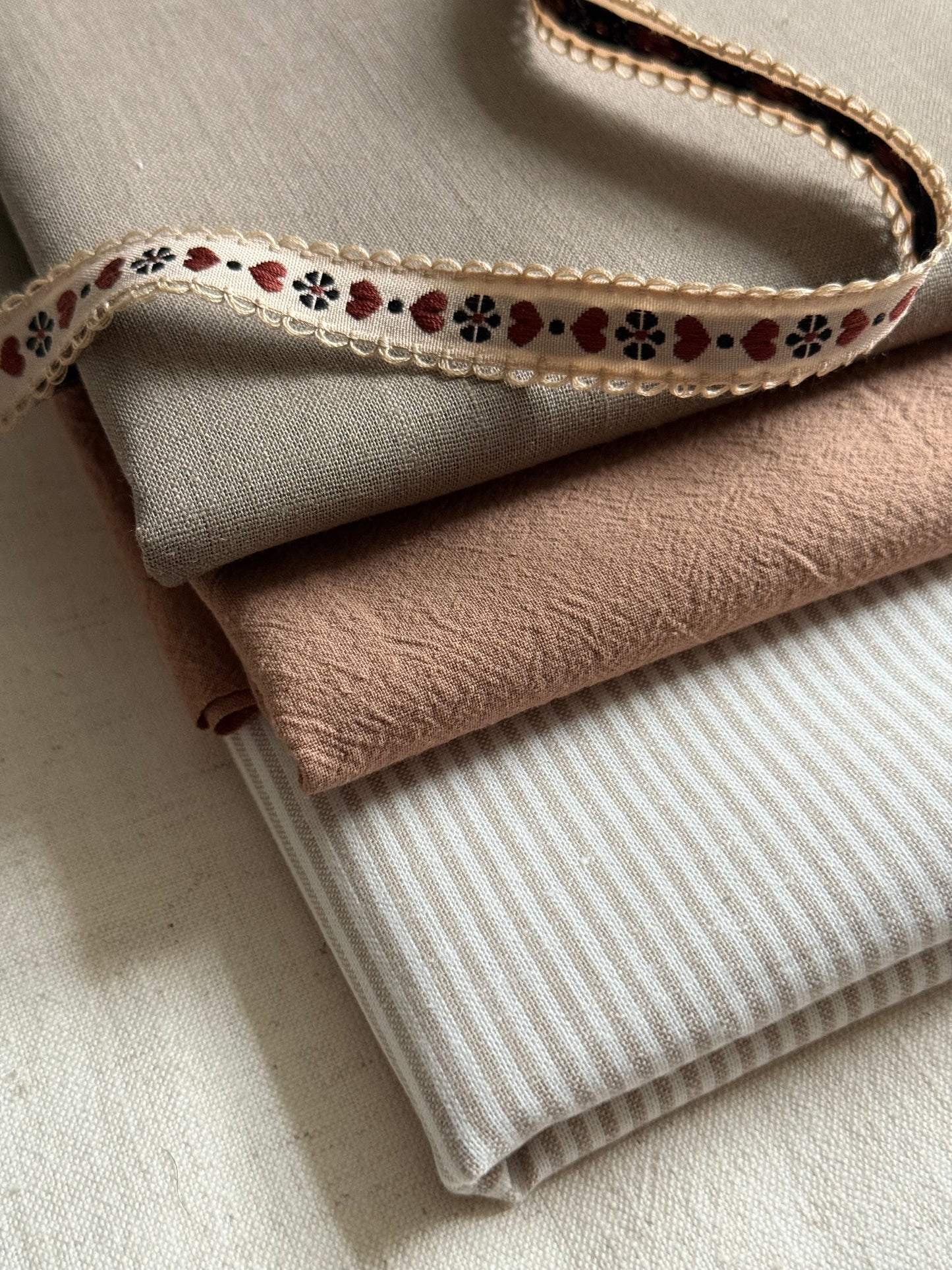 Washed Cotton Fabric - Cocoa