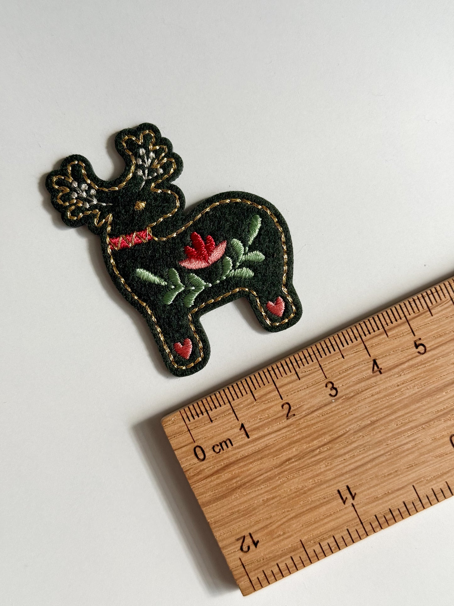 Nordic Festive Iron On Patch