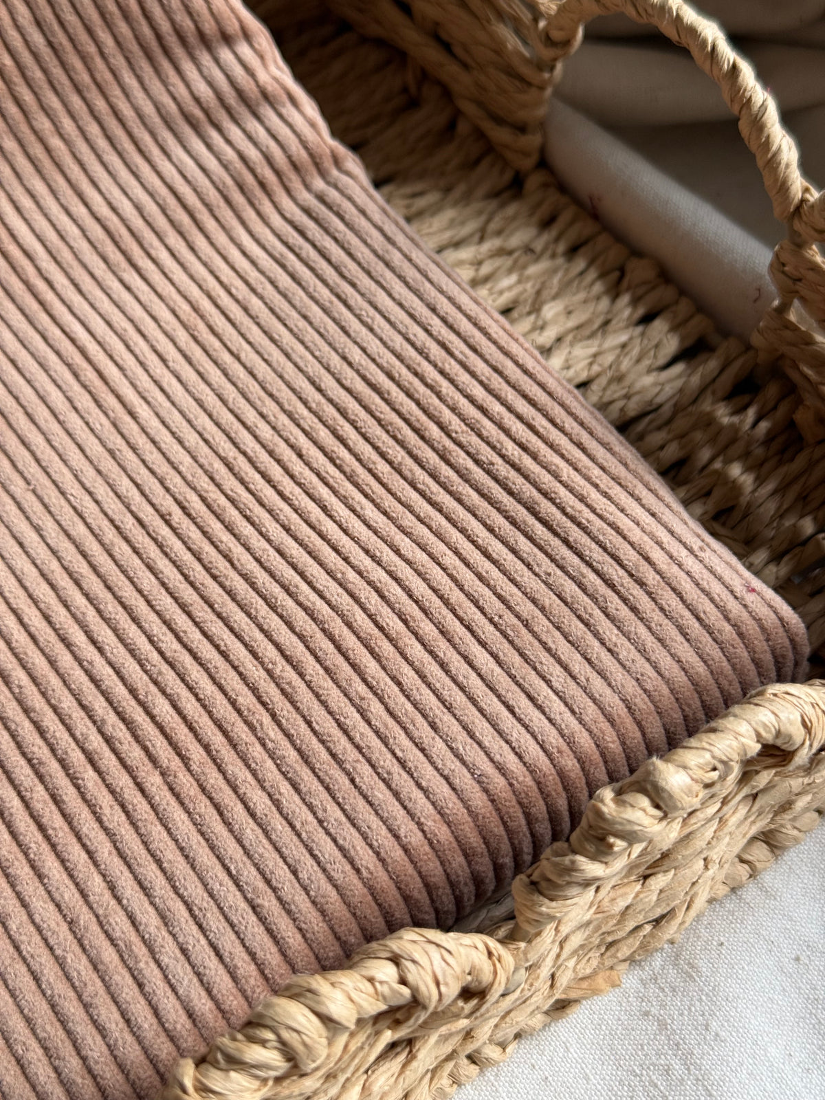Cotton Corduroy Fabric - Praline