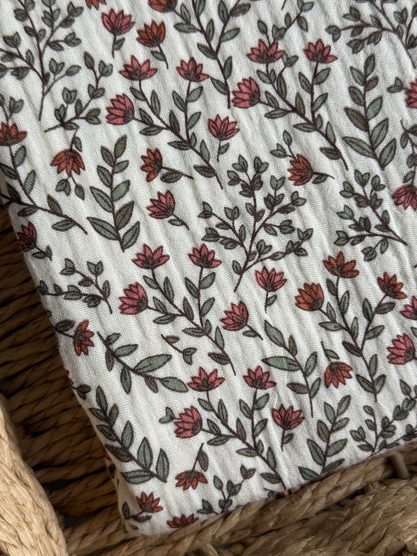 Double Gauze Fabric - Foliage