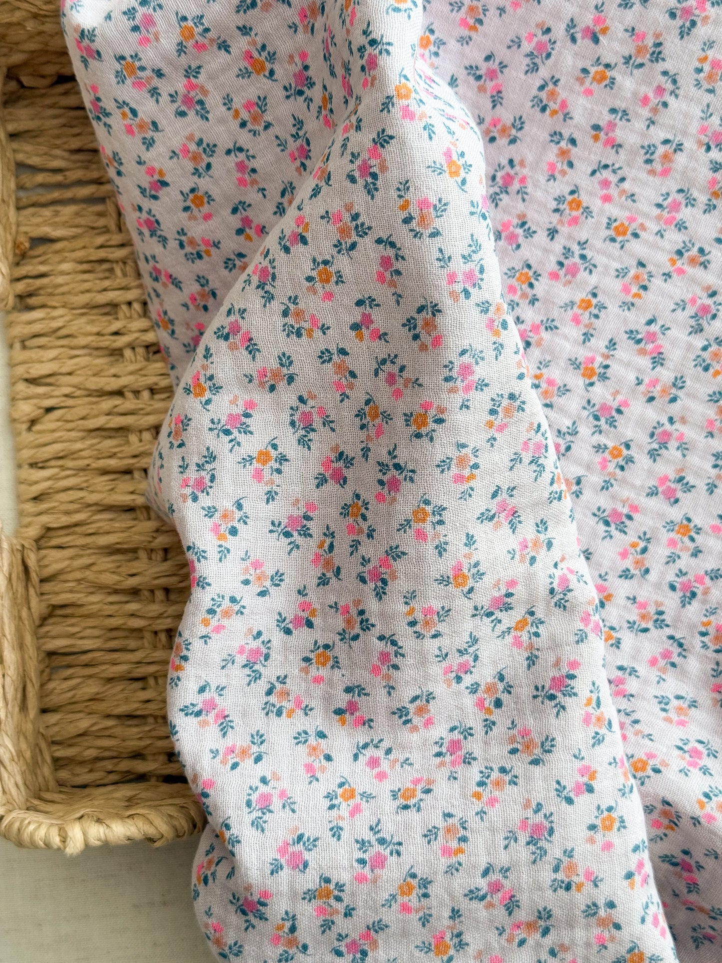 Organic Double Gauze Fabric - Parma Violet