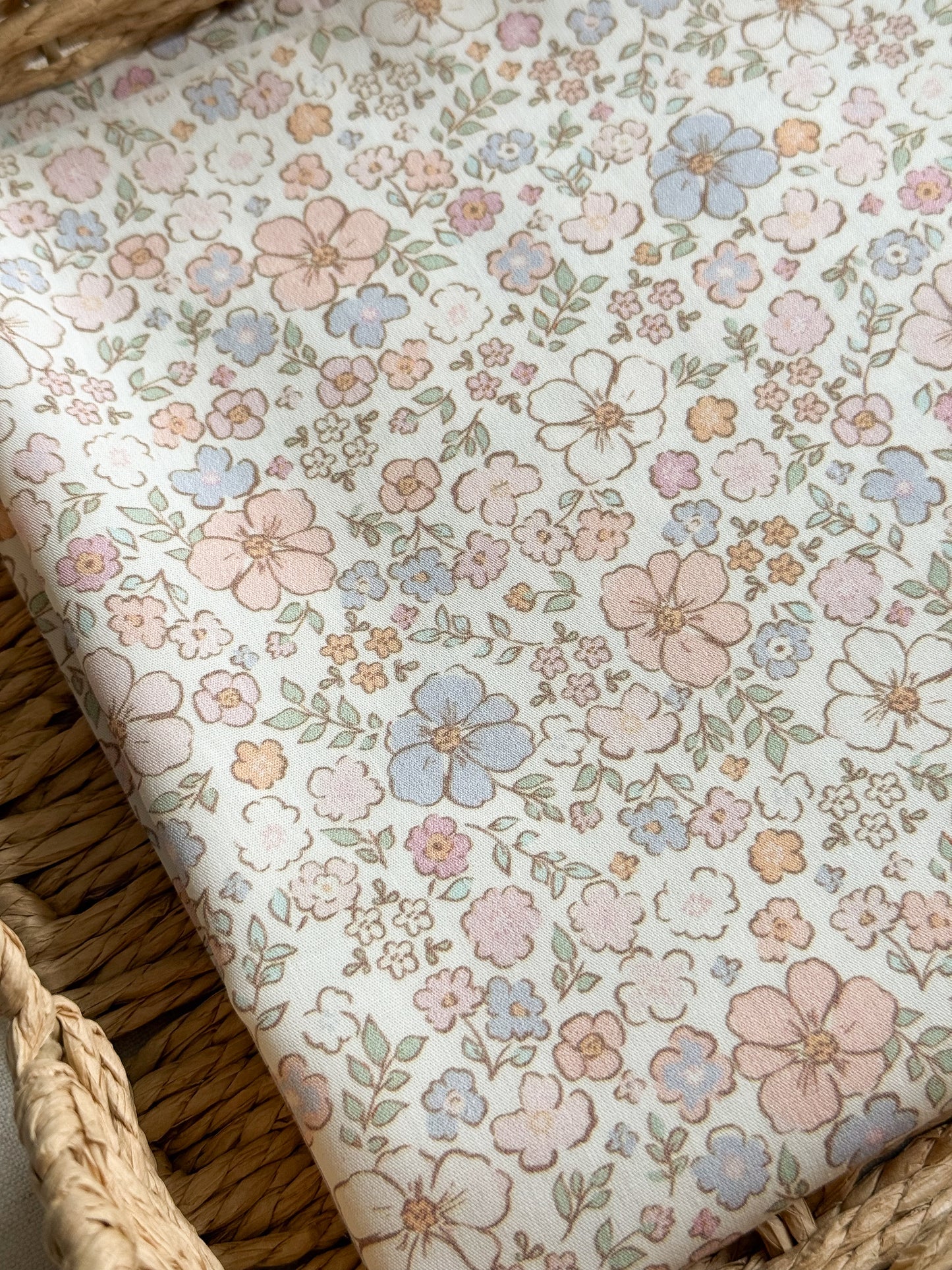 Cotton Poplin Fabric  - Sweet Floral