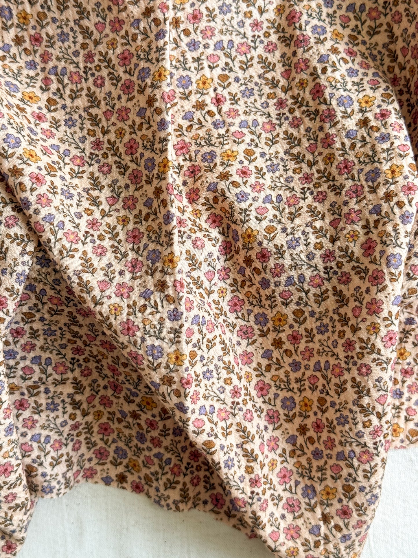 Cotton Double Gauze Fabric - Summer Meadow