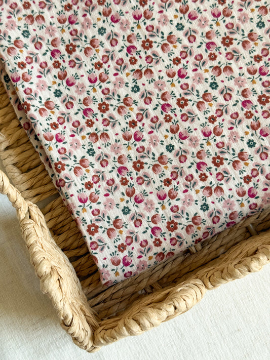 Double Gauze Fabric - Pink Meadow