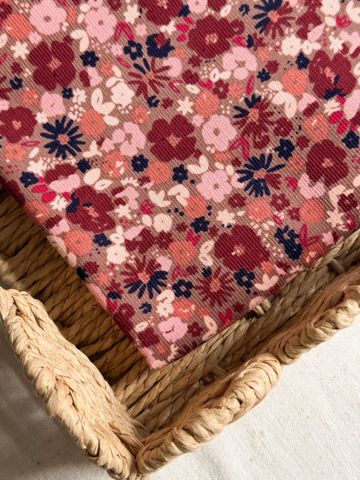 Cotton Baby Cord Fabric - Meadow