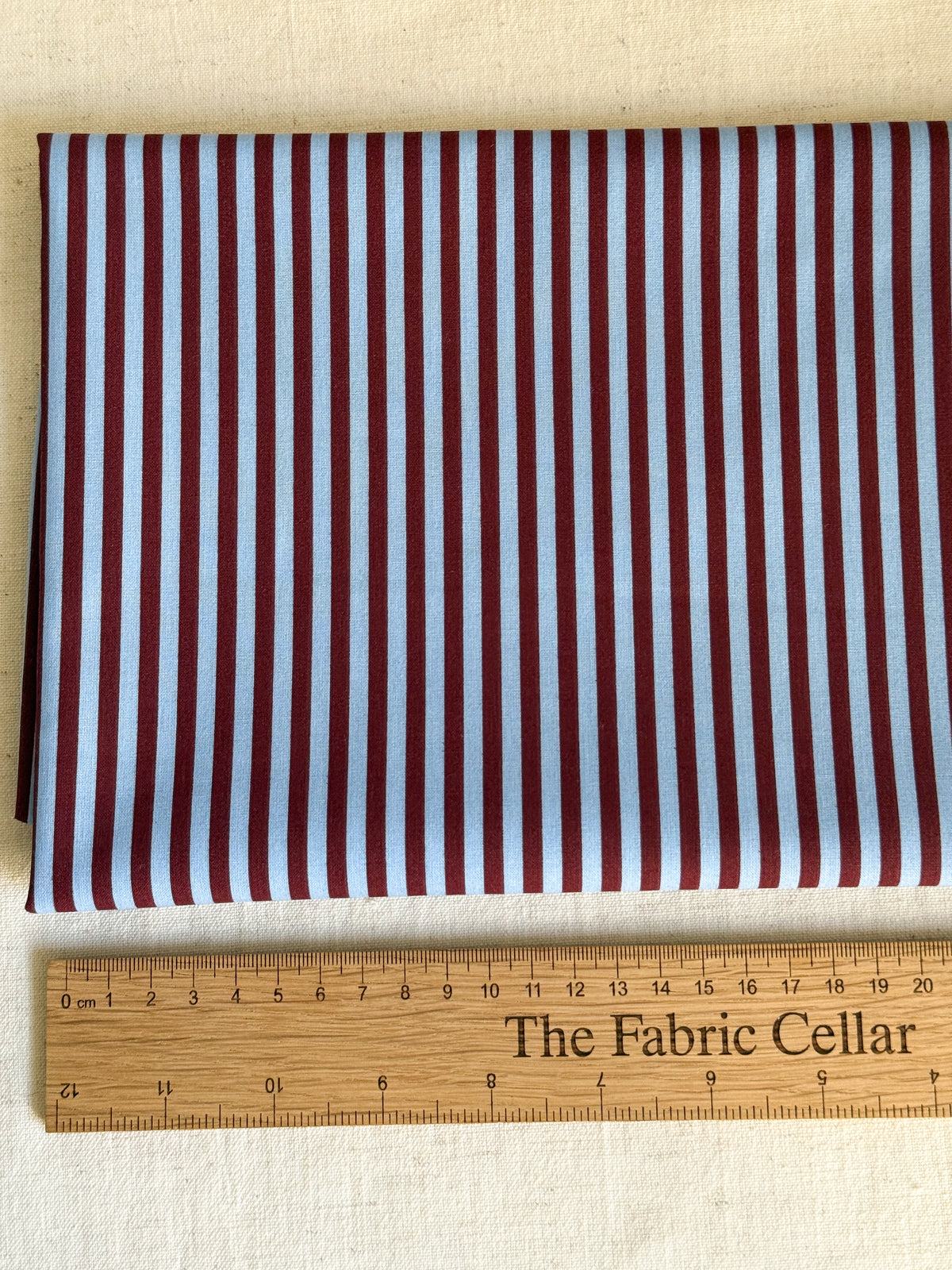 Printed Cotton Poplin Fabric  - Plum & Blueberry