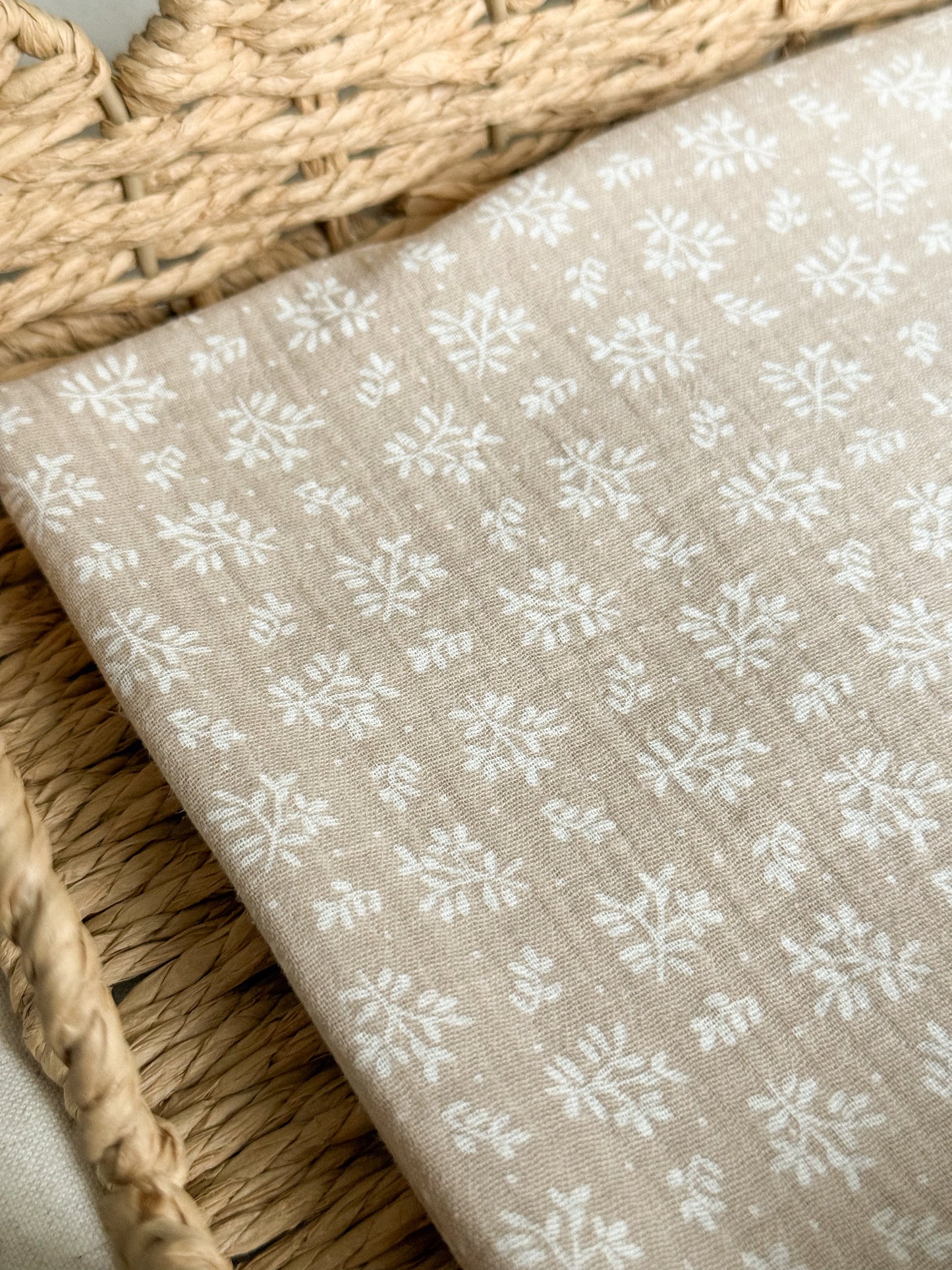 Double Gauze Fabric - Botanical